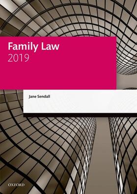 Sendall | Family Law 2019 | Buch | 978-0-19-883773-2 | sack.de