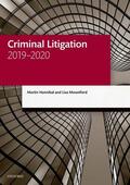 Hannibal / Mountford |  Criminal Litigation 2019-2020 | Buch |  Sack Fachmedien