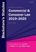ROSE / Rose |  Blackstone's Statutes on Commercial & Consumer Law 2019-2020 | Buch |  Sack Fachmedien