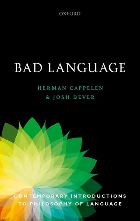 Cappelen / Dever |  Bad Language | Buch |  Sack Fachmedien