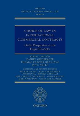 Girsberger / Kadner Graziano / Neels | Choice of Law in International Commercial Contracts | Buch | 978-0-19-884010-7 | sack.de
