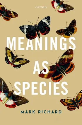 Richard |  Meanings as Species | Buch |  Sack Fachmedien