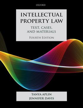 Davis / Aplin | Intellectual Property Law | Buch | 978-0-19-884287-3 | sack.de