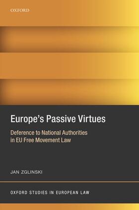 Zglinski | Europe's Passive Virtues | Buch | 978-0-19-884479-2 | sack.de