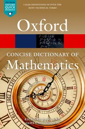 Earl / Nicholson |  The Concise Oxford Dictionary of Mathematics | Buch |  Sack Fachmedien
