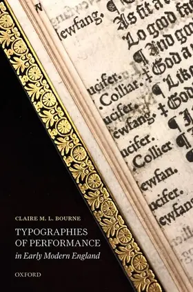 Bourne |  TYPOGRAPHIES PERFORM EARLY MOD ENG C | Buch |  Sack Fachmedien