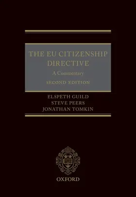 Al / Guild / Peers |  EU CITIZENSHIP DIRECTIVE | Buch |  Sack Fachmedien