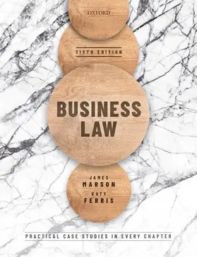Marson / Ferris |  Business Law | Buch |  Sack Fachmedien