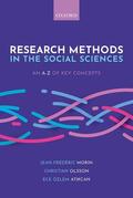 Olsson / Morin / Atikcan |  Research Methods in the Social Sciences: An A-Z of key concepts | Buch |  Sack Fachmedien