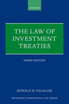Salacuse |  The Law of Investment Treaties | Buch |  Sack Fachmedien