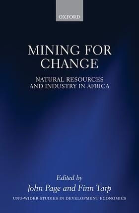 Page / Tarp | Mining for Change | Buch | 978-0-19-885117-2 | sack.de