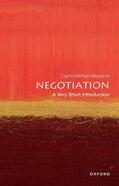 Menkel-Meadow |  Negotiation: A Very Short Introduction | Buch |  Sack Fachmedien