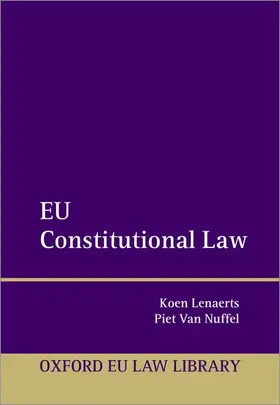 Lenaerts / Van Nuffel / Corthaut |  Eu Constitutional Law | Buch |  Sack Fachmedien