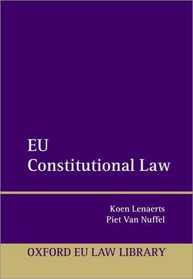 Lenaerts / Van Nuffel / Corthaut | EU Constitutional Law | Buch | 978-0-19-885159-2 | sack.de