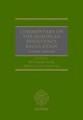 Bork / van Zwieten |  Commentary on the European Insolvency Regulation | Buch |  Sack Fachmedien
