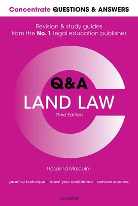 Malcolm | Concentrate Questions and Answers Land Law | Buch | 978-0-19-885320-6 | sack.de