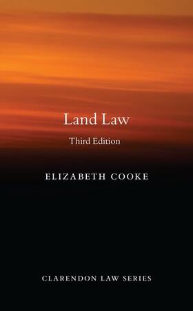 Cooke | Land Law, 3e | Buch | 978-0-19-885406-7 | sack.de