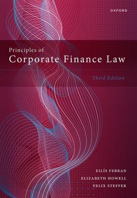 Ferran / Howell / Steffek | Principles of Corporate Finance Law | Buch | 978-0-19-885407-4 | sack.de