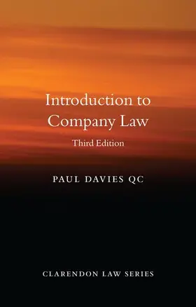 Davies |  Introduction to Company Law | Buch |  Sack Fachmedien