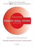 McGourlay / Thomas |  English Legal System Concentrate | Buch |  Sack Fachmedien