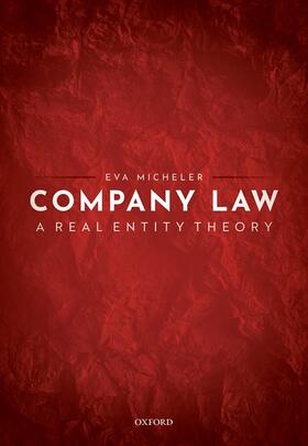Micheler |  Company Law | Buch |  Sack Fachmedien