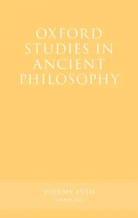 Caston |  OXF STUD ANCIENT PHILOS V58 OSAP P | Buch |  Sack Fachmedien