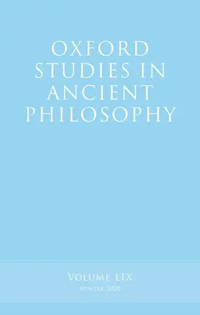 Caston |  Oxford Studies in Ancient Philosophy, Volume 59 | Buch |  Sack Fachmedien