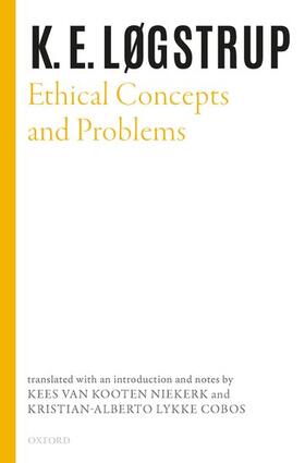 Løgstrup / Niekerk / Lykke Cobos |  Ethical Concepts and Problems | Buch |  Sack Fachmedien