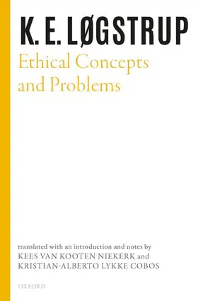 Løgstrup / Niekerk / Lykke Cobos |  Ethical Concepts and Problems | Buch |  Sack Fachmedien