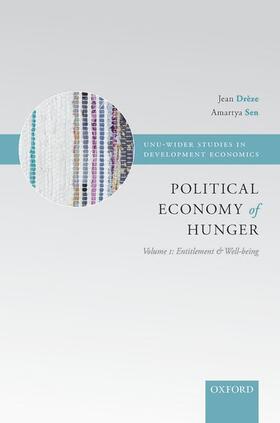 Drèze / Sen |  Political Economy of Hunger Volume 1 | Buch |  Sack Fachmedien