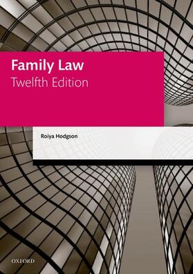 Hodgson | Family Law | Buch | 978-0-19-886073-0 | sack.de