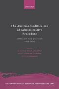 della Cananea / Ferrari Zumbini / Pfersmann |  The Austrian Codification of Administrative Procedure | Buch |  Sack Fachmedien