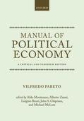 Pareto / Chipman / Montesano |  Manual of Political Economy | Buch |  Sack Fachmedien