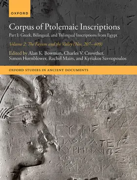Bowman / Crowther / Hornblower |  Corpus of Ptolemaic Inscriptions | Buch |  Sack Fachmedien