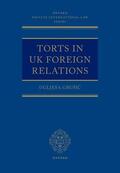 Grusic / Gru^D%si^D'c |  Torts in UK Foreign Relations | Buch |  Sack Fachmedien