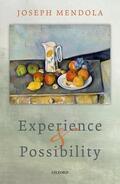Mendola |  Experience and Possibility | Buch |  Sack Fachmedien