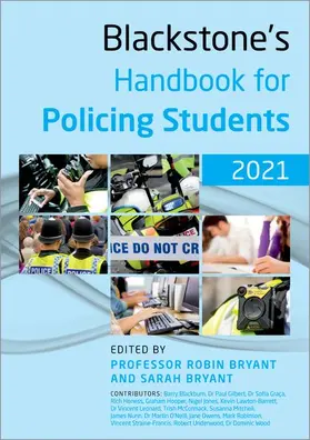 Bryant |  Blackstone's Handbook for Policing Students 2021 | Buch |  Sack Fachmedien