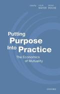 Mayer / Roche |  Putting Purpose Into Practice | Buch |  Sack Fachmedien