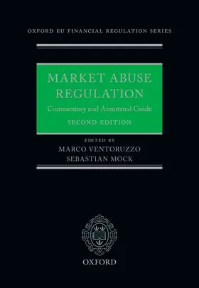 Ventoruzzo / Mock |  Market Abuse Regulation | Buch |  Sack Fachmedien