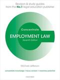 Jefferson |  Employment Law Concentrate | Buch |  Sack Fachmedien