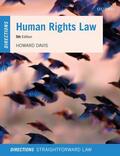 Davis |  Human Rights Law Directions | Buch |  Sack Fachmedien