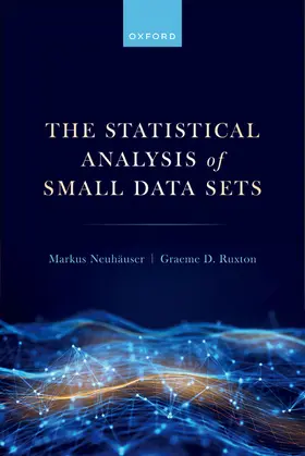 Neuhäuser / Ruxton |  The Statistical Analysis of Small Data Sets | Buch |  Sack Fachmedien