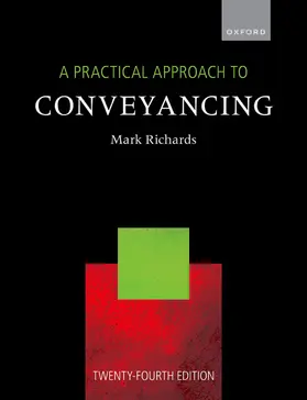 Richards |  A Practical Approach to Conveyancing | Buch |  Sack Fachmedien