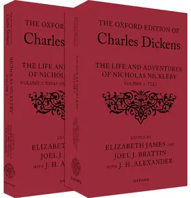Dickens / James / Brattin |  The Oxford Edition of Charles Dickens: The Life and Adventures of Nicholas Nickleby | Buch |  Sack Fachmedien