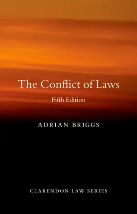 Briggs |  The Conflict of Laws | Buch |  Sack Fachmedien