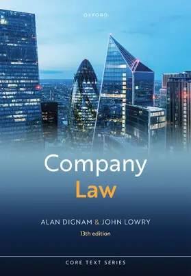 Dignam / Lowry |  Company Law | Buch |  Sack Fachmedien