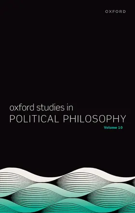 Sobel / Wall |  Oxford Studies in Political Philosophy Volume 10 | Buch |  Sack Fachmedien
