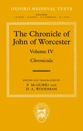 Woodman |  The Chronicle of John of Worcester | Buch |  Sack Fachmedien