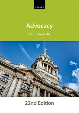  Advocacy | Buch |  Sack Fachmedien
