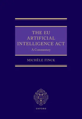 Finck |  The EU Artificial Intelligence ACT | Buch |  Sack Fachmedien